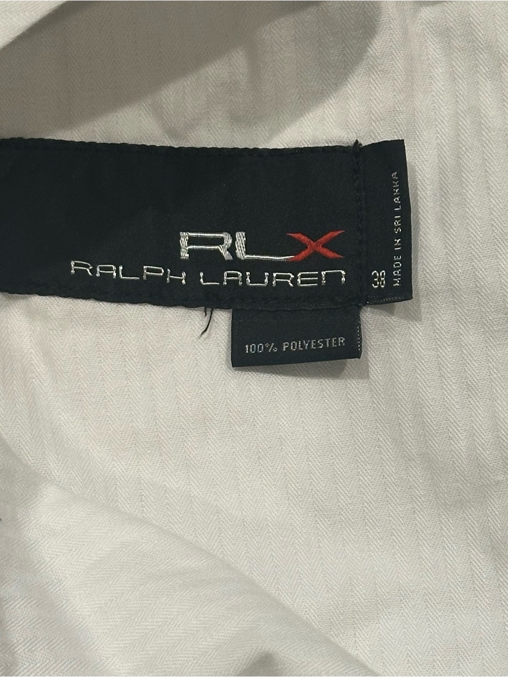 RLX Ralph Lauren Men's Flat-Front Shorts in Light Khaki - Picture 8 of 8